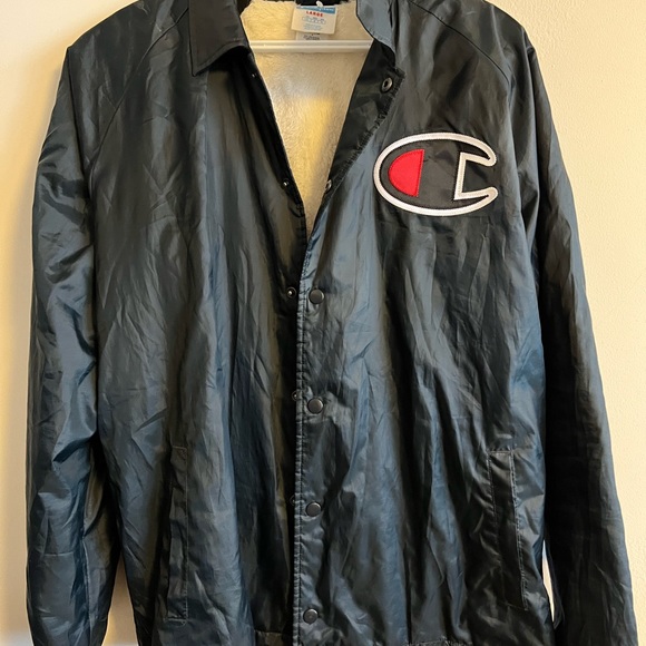 Large Champion windbreaker (coaches jacket) - Picture 1 of 3